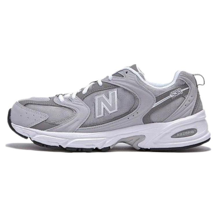 New Balance New Balance NB 530 Sports Abrasion Resistant Low top Running Shoes Unisex Gray White