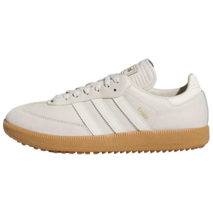 Adidas Adidas SAMBAE Leather Low top Golf Shoes Unisex White
