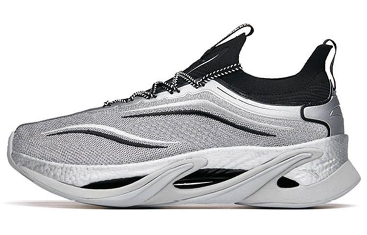 Anta Running Collection Cushioning Slip Resistant Abrasion Resistant Lightweight Low top Running Shoes Men's