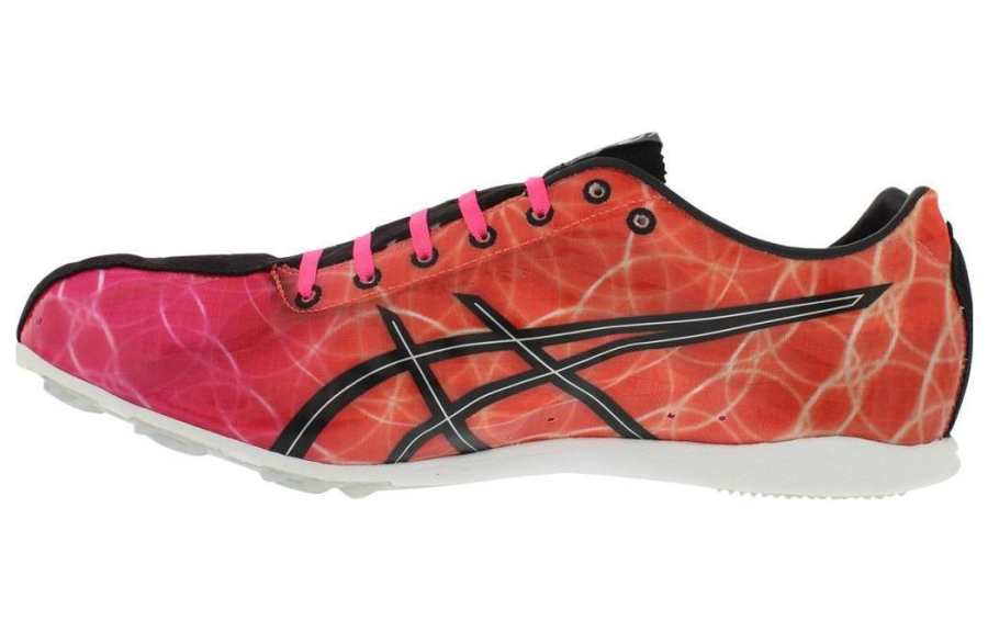 Asics Gun Lap Comfortable Cushioning Low top Running Shoes Men's Black Red