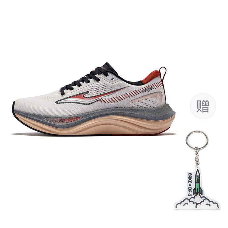 Erke Lanyue 2.0 Low top Running Shoes Men's Wild Gray