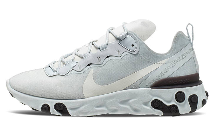 Nike Nike React Element 55 Pure Platinum Thunder Grey