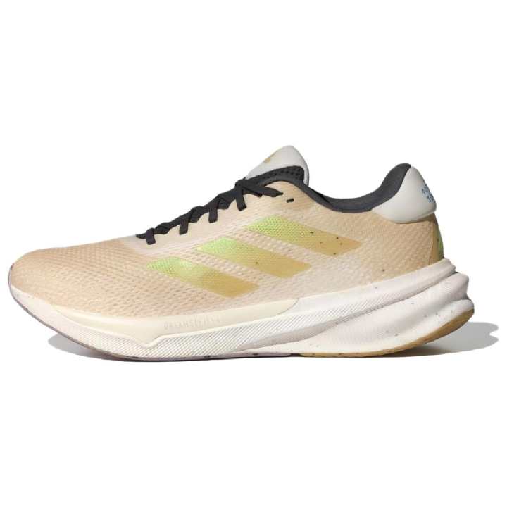 Adidas Adidas Supernova Cushioning Abrasion Resistant Breathable Low top Running Shoes Men's Beige