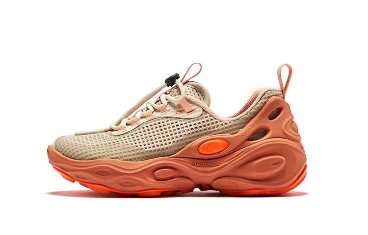 MERRELL Cushioning Outdoor Shoes Women's Khaki Orange