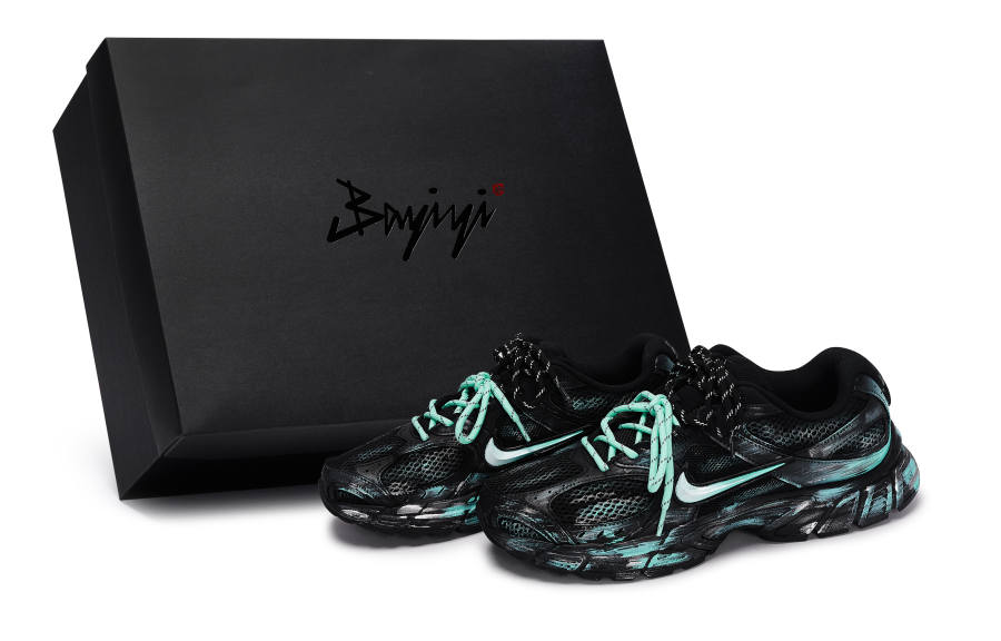 Nike Nike V5 RNR Abrasion Resistant Abrasion Resistant Low top Running Shoes Unisex Black Tiffany