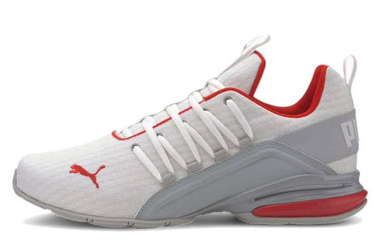 PUMA Puma Axelion Block White Red