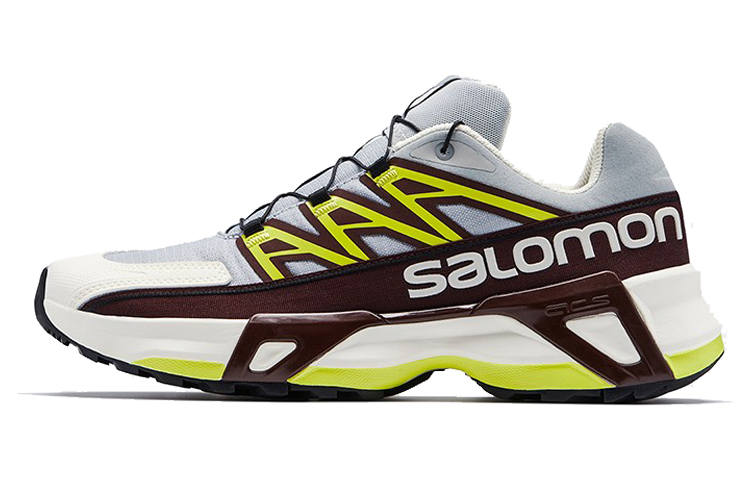 SALOMON Speedcross Offroad Cushioning Slip Resistant Abrasion Resistant Low top Running Shoes Unisex White Green