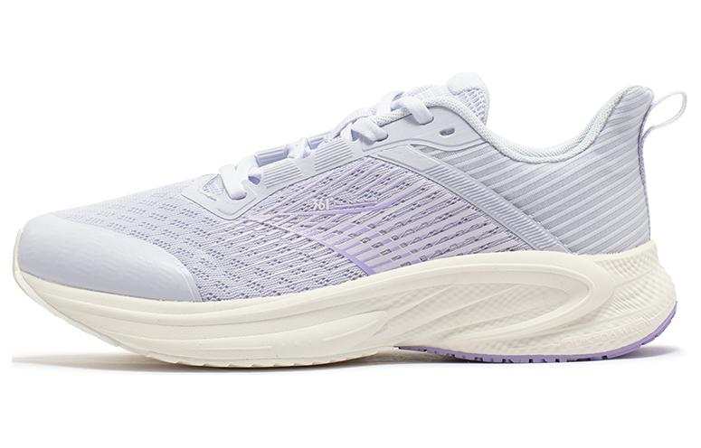 361° Slip Resistant Abrasion Resistant Low top Running Shoes Women's Gray Purple