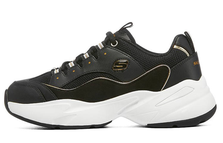 Skechers DLITES Lace Up Cushioning Abrasion Resistant Breathable Cushioning Abrasion Resistant Breathable Low top