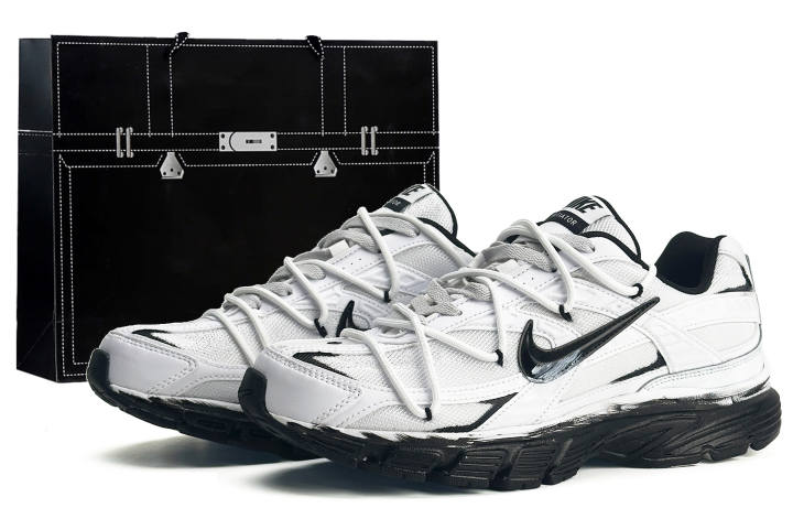Nike Nike Initiator Running Shoes Unisex Black White Gray