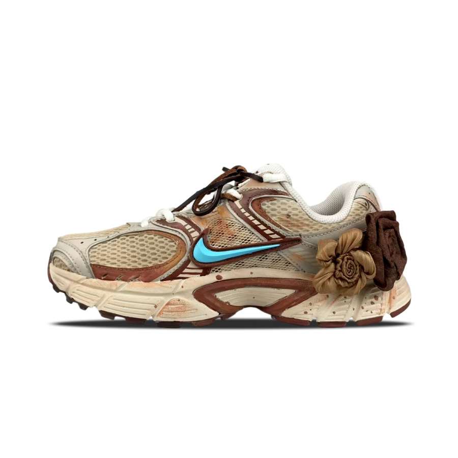Nike Nike V5 RNR Abrasion Resistant Breathable Abrasion Resistant Breathable Low top Running Shoes Women's Brown Blue