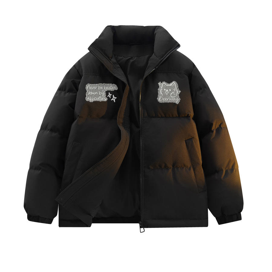 DEERWAY DEERWAY Down Jackets Unisex Stand Collar Thickened