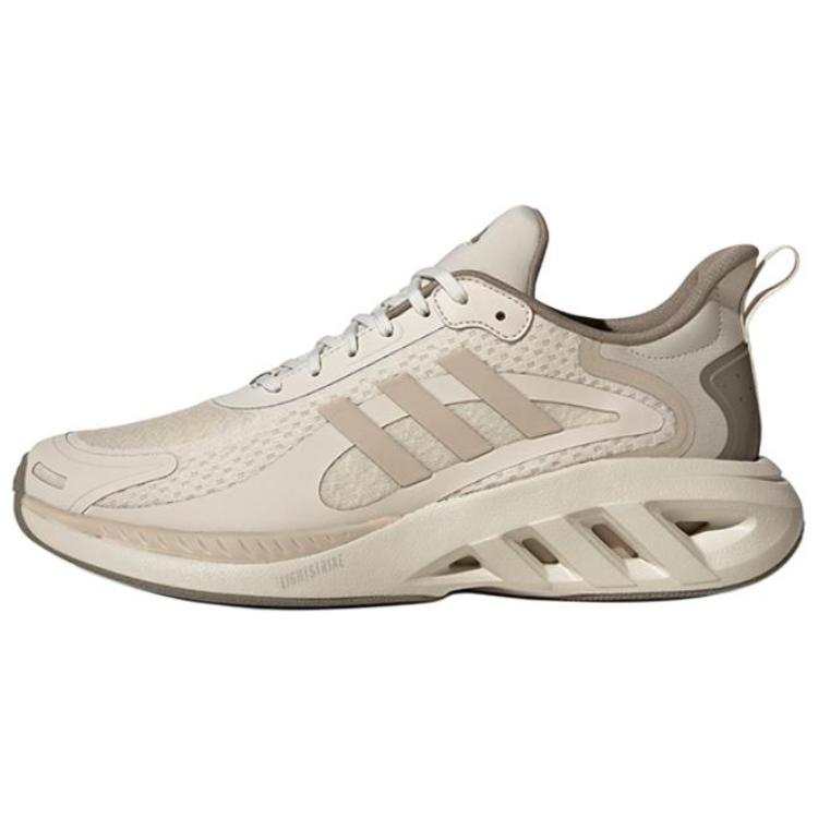 Adidas Adidas ALL DAY POWER Slip Resistant Abrasion Resistant Low top Casual Running Shoes Unisex Beige