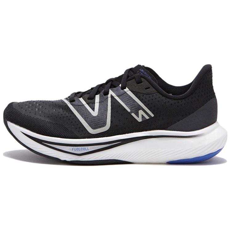 New Balance New Balance FuelCell Rebel V3 Road Running Shoes 'Black White Blue' Women's