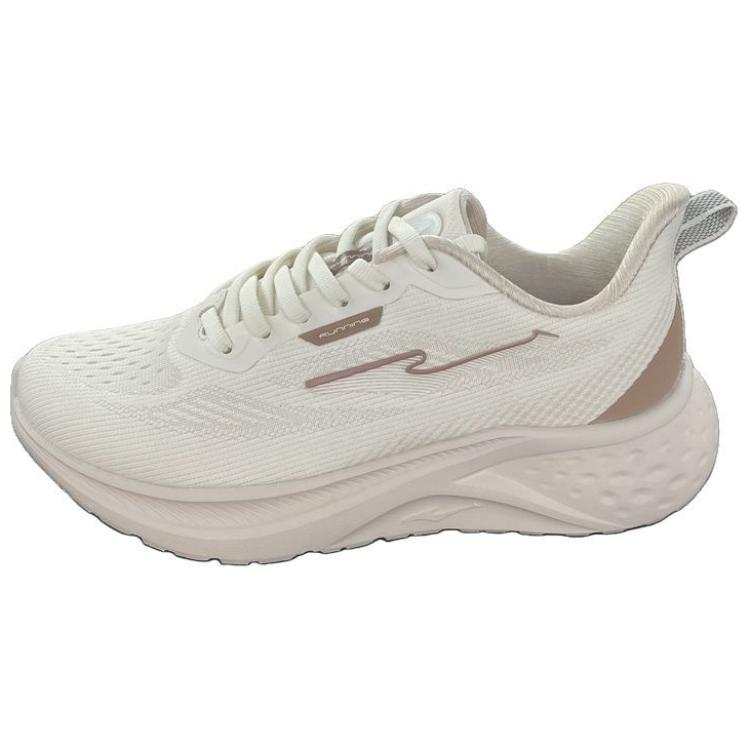 Erke Abrasion Resistant Breathable Abrasion Resistant Breathable Low top Running Shoes Women's White Pink