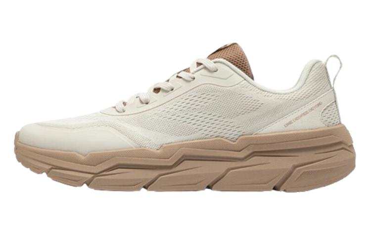 361° Cushioning, Wear Resistant Low top Running Shoes Men's Beige Brown