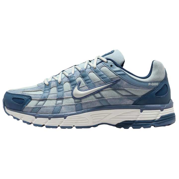 Nike Nike P 6000 Abrasion Resistant Low top Running Shoes Men's Blue