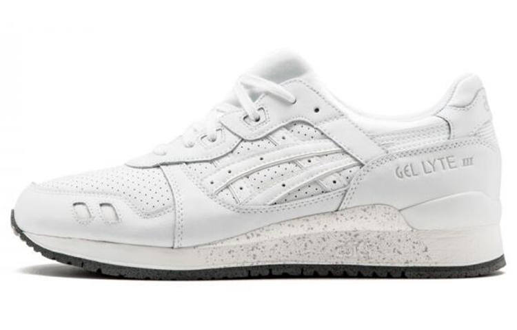 ASICS Gel Lyte 3 Casual Abrasion Resistant Breathable Abrasion Resistant Breathable Low top Running Shoes Men's White