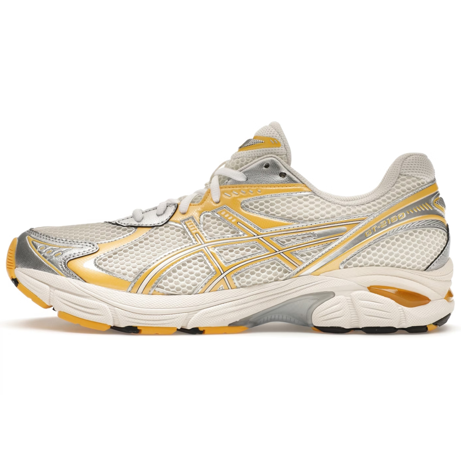 ASICS KITH x ASICS GT 2160 Abrasion Resistant Low top Running Shoes Unisex White Yellow