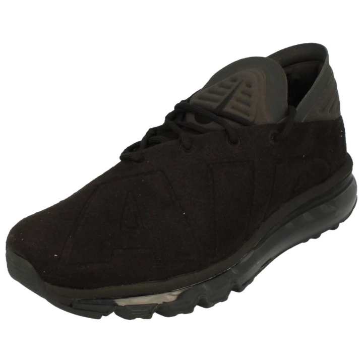 Nike Nike Air Max Flair Abrasion Resistant Low top Running Shoes Men's Black Brown