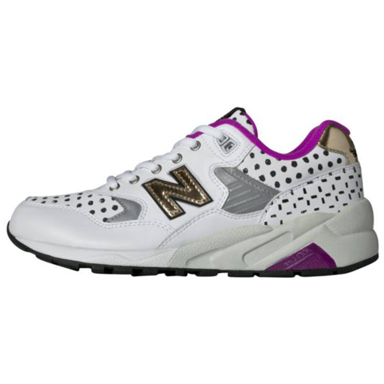 New Balance New Balance NB 580 Comfortable Cushioning, Wear Resistant Low top Running Shoes Women's White Purple