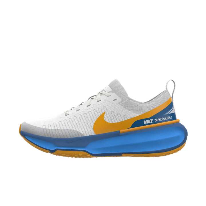 Nike Nike Cushioning Impact Resistant Mid top Running Shoes Men's White