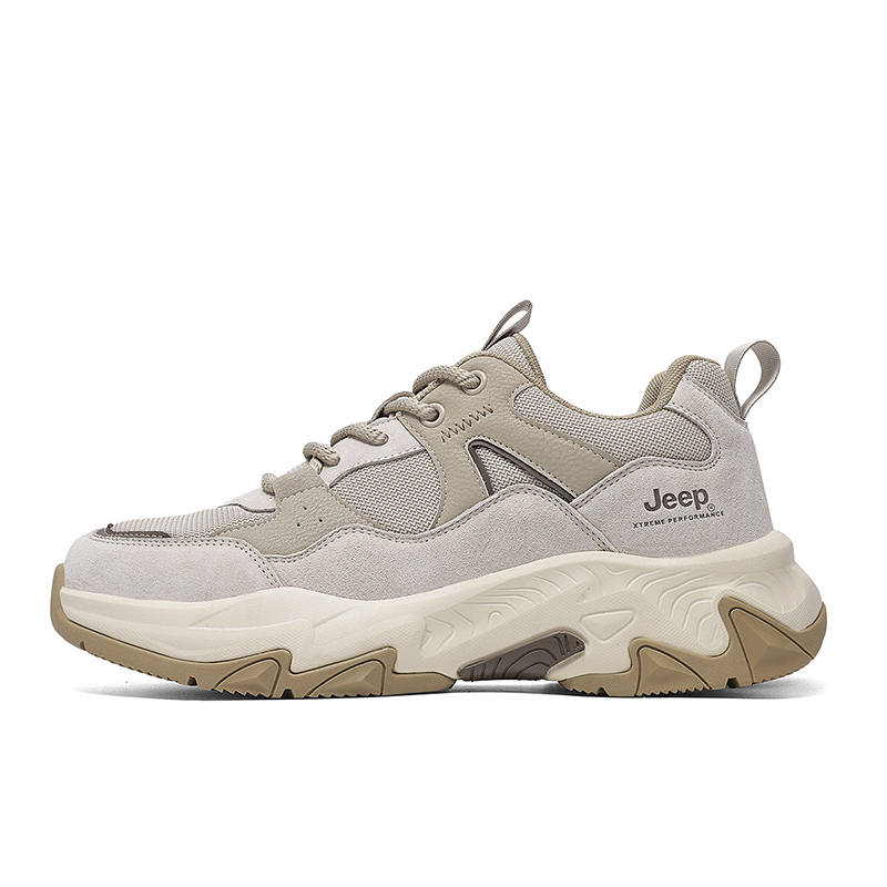 Jeep Pigskin Low top Outdoor Shoes Men's