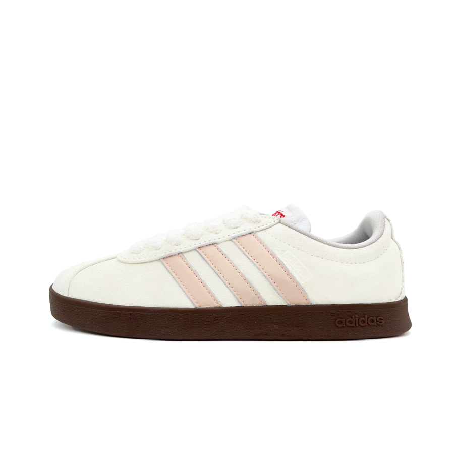 Adidas Adidas VL COURT 2.0 Milk White Dopamine Low top Skateboard Shoes Unisex Beige