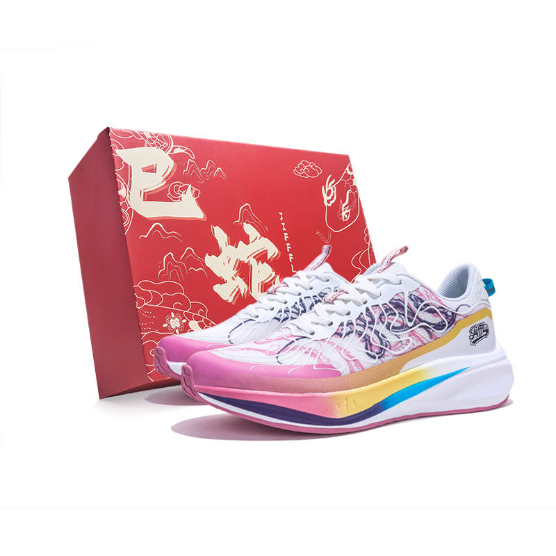 Jifffly Cushioning Breathable Lightweight Rebound Low top Casual Training Running Shoes Men's