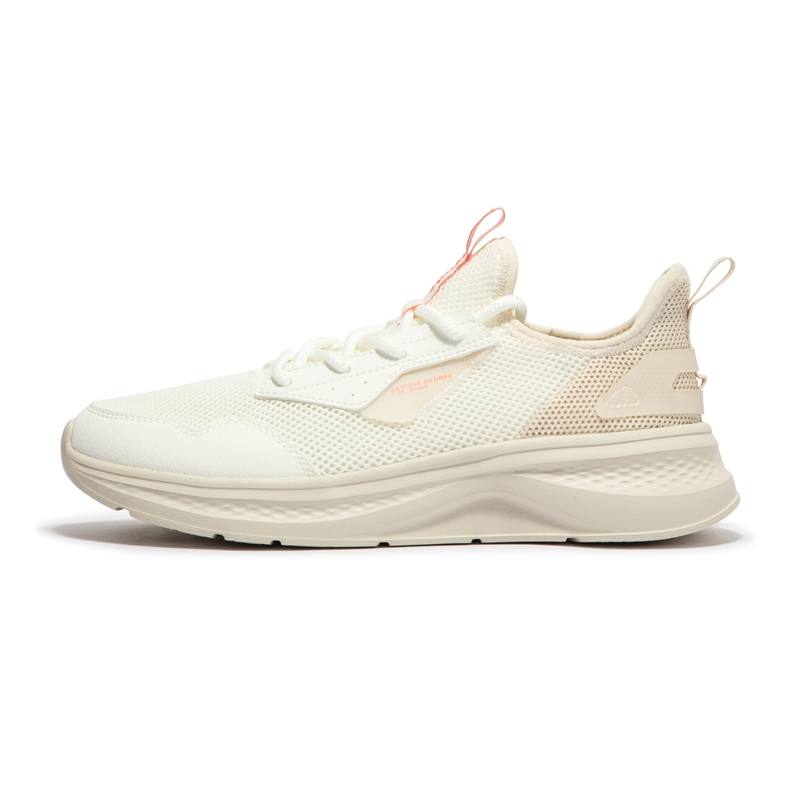 361° Low top Casual Sprint City Commuting Running Shoes Women's Feather White