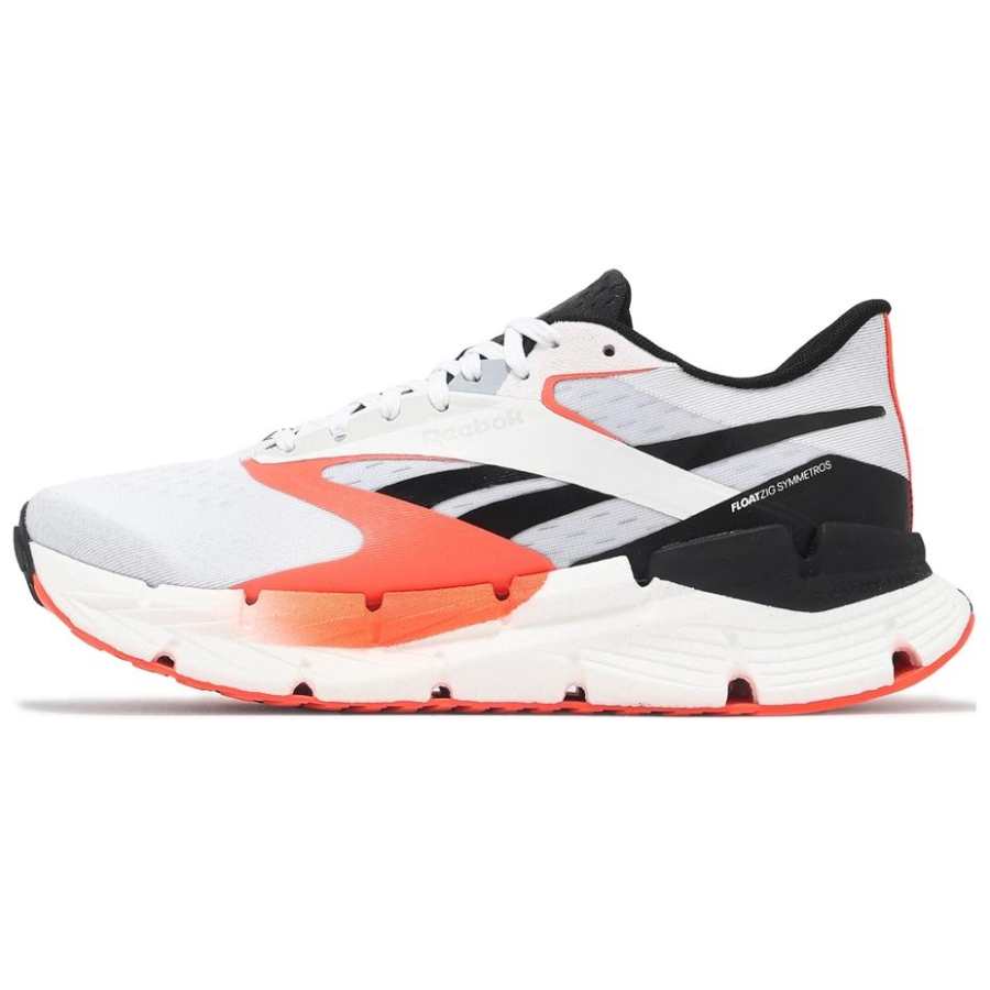 Reebok Abrasion Resistant Breathable Abrasion Resistant Breathable Low top Running Shoes Men's White Black