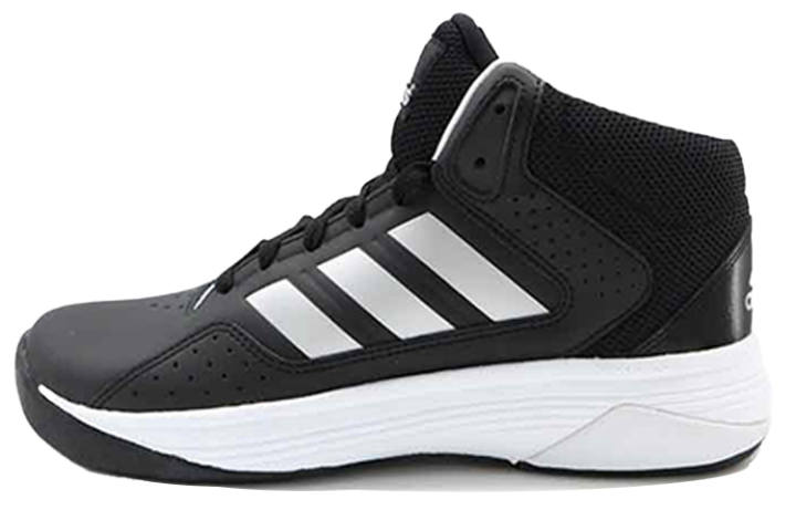 Adidas Adidas Cloudfoam Platform Synthetic Leather Abrasion Resistant Slip Resistant Abrasion Resistant Slip Resistant Mid top
