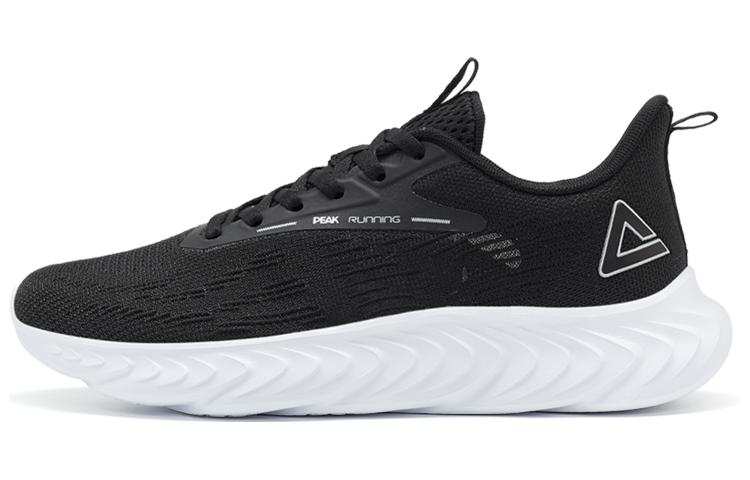 PEAK Abrasion Resistant Breathable Low top Running Shoes Women's Black White
