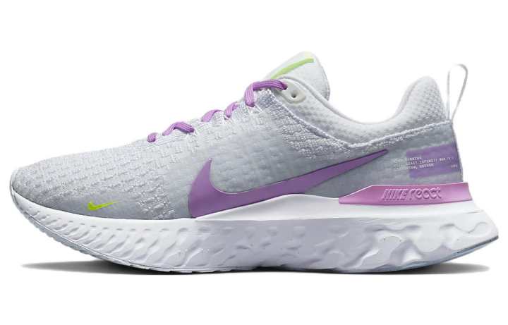 Nike Nike React Infinity Run Flyknit 3 'Grey Rush Fuchsia' Women's
