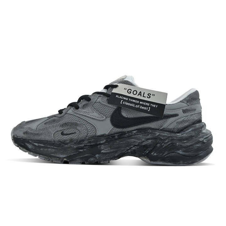 Nike Nike AL8 Abrasion Resistant Abrasion Resistant Low top Chunky Sneakers Unisex Black Gray