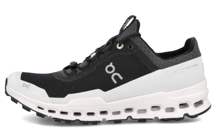 On On Running Cloudultra Black White Women's
