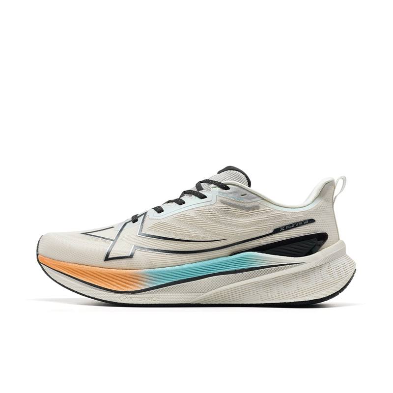 XTEP 2000km 3.0 Low top Training Long Distance Running Physical Fitness Test & Exam Running Shoes Men's White