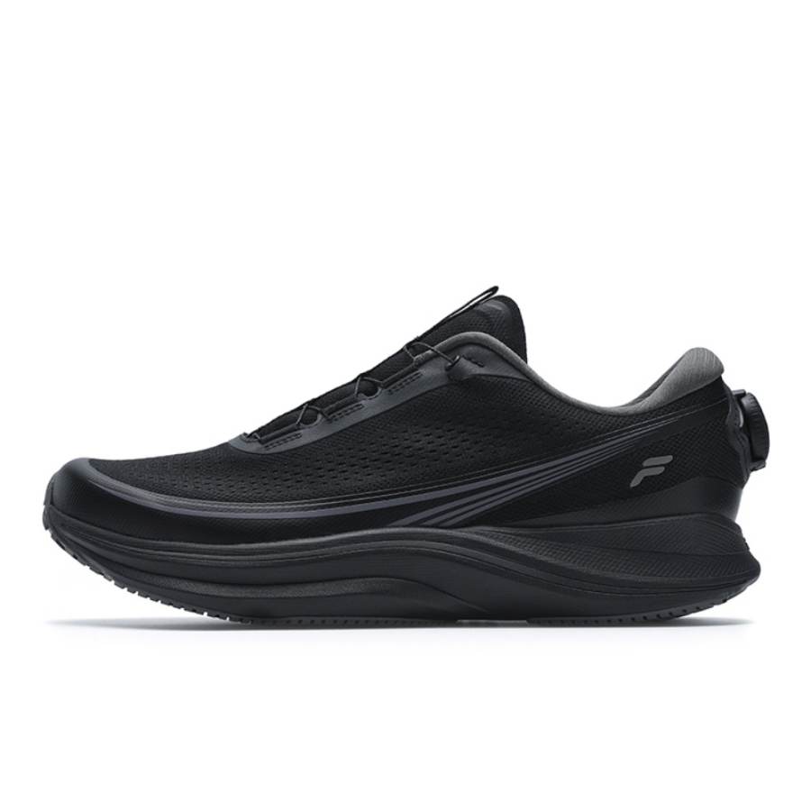 FILA BOA CHEETAH 2 Fabric Low top Running Shoes Men's Galloping Horse Black