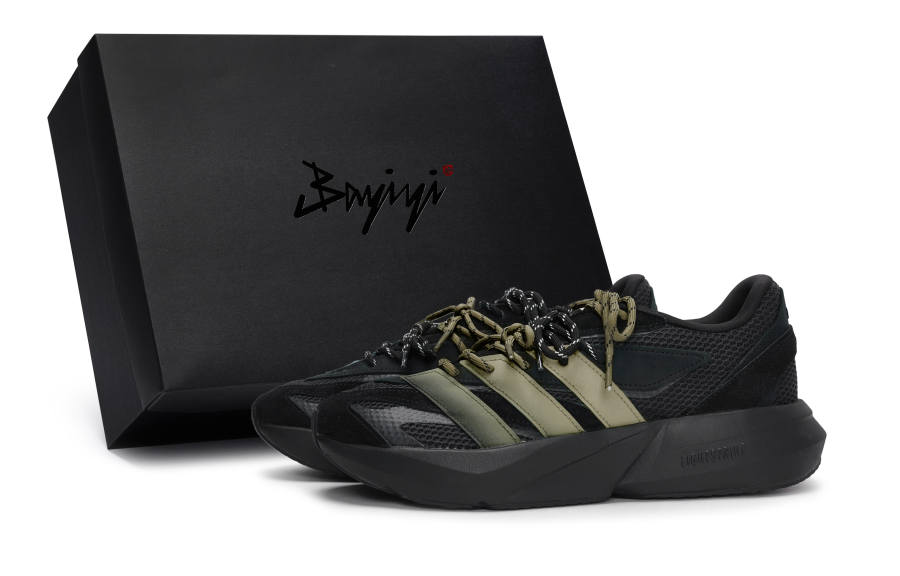 Adidas Adidas LIGHTBLAZE Slip Resistant Abrasion Resistant Slip Resistant Abrasion Resistant Low top Running Shoes Men's