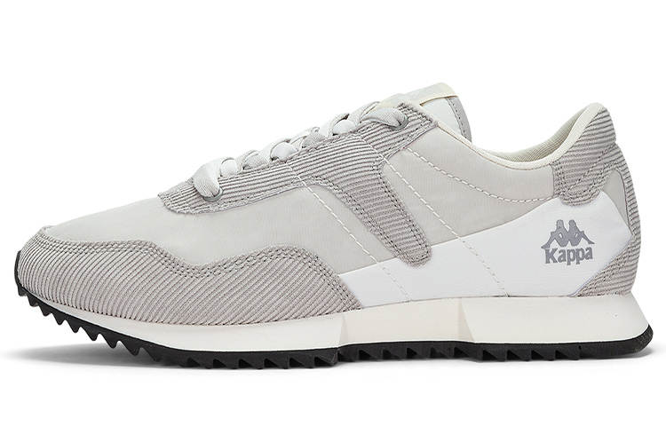 Kappa Textile, Leather Slip Resistant, Abrasion Resistant, Lightweight Low top Running Shoes Unisex Gray