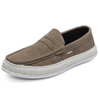 BAKE Men's Casual Shoes Men's Low Top Khaki/Blue