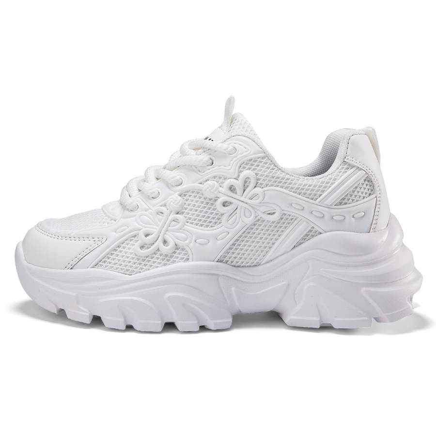 ZOVE Abrasion Resistant Breathable Abrasion Resistant Breathable Low top Chunky Sneakers Women's