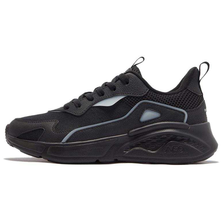 361° Cushioning, Wear Resistant Low top Casual Training Running Shoes Men's Black
