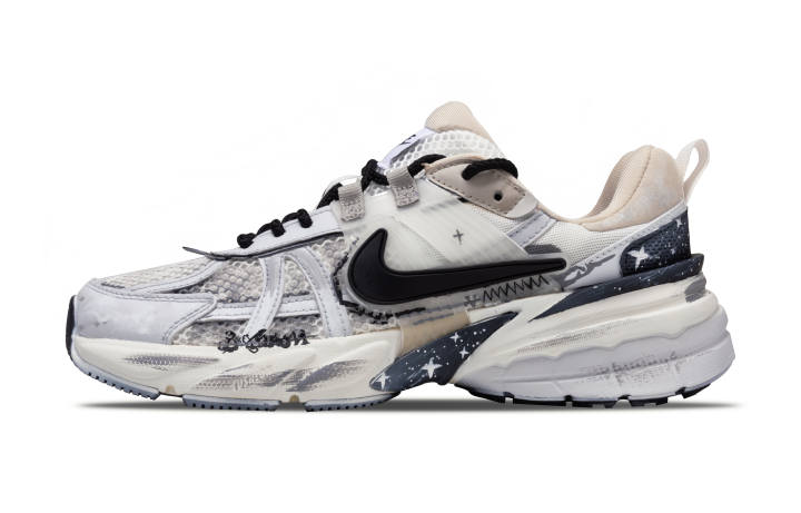 Nike Nike V2K Run Fabric Abrasion Resistant Slip Resistant Abrasion Resistant Slip Resistant Low top City Commuting