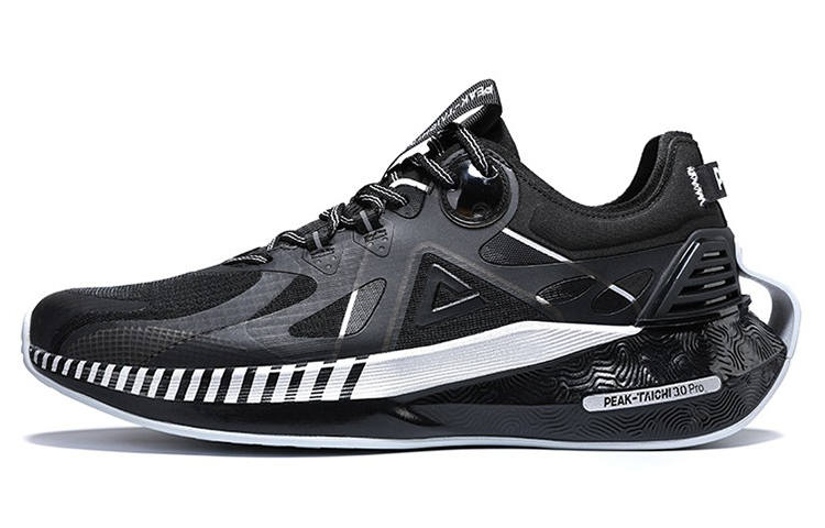 PEAK Tai Chi 3.0 Pro Running Shoes Men's Low Top Black/Silver