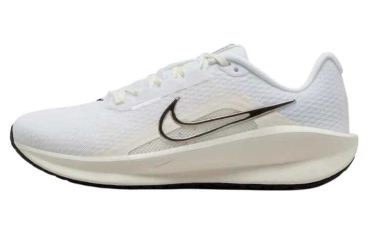 Nike Nike Downshifter 13 White Black Sail Metallic Silver Women's