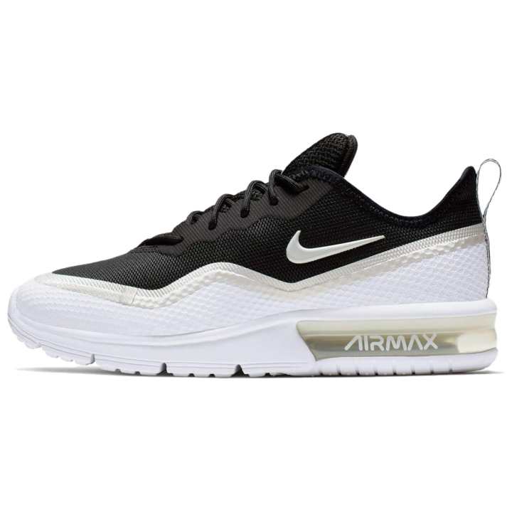 Nike Nike Air Max Sequent 4.5 Low top Running Shoes Women's Black White