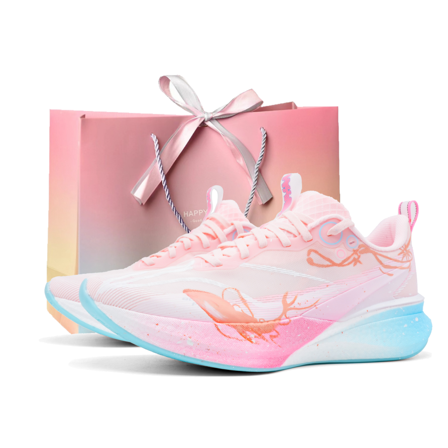 Li-Ning Li Ning Red Hare 8PRO Running Shoes Unisex Low Top Blue/Pink