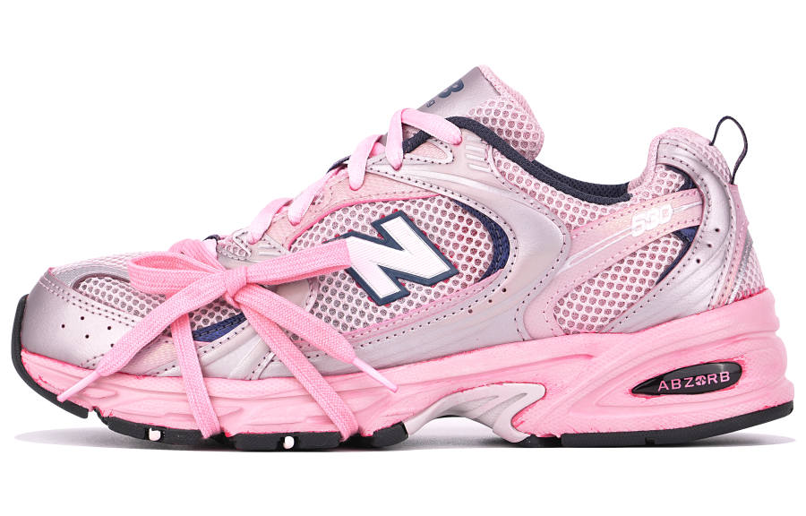 New Balance New Balance NB 530 Abrasion Resistant Breathable Low top Running Shoes Unisex Pink