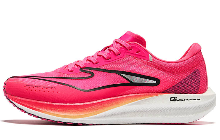 Erke Polar Wind 2.0 Shock Absorbers Rebound Low top Training Racing Running Shoes Men's Honey Dragon Fruit